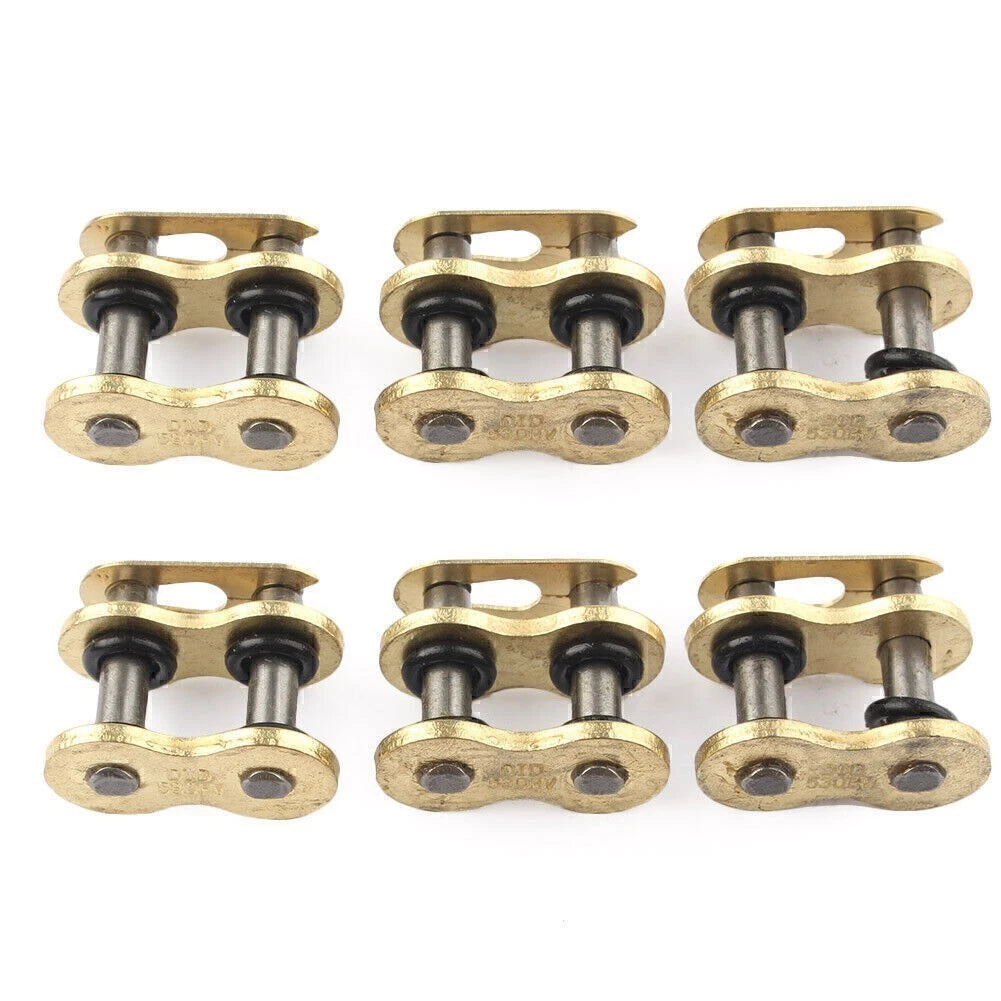6X Master Chain Connector Link with O-rings for Dirt Pit Bike