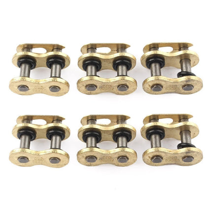 6X Master Chain Connector Link with O-rings for Dirt Pit Bike
