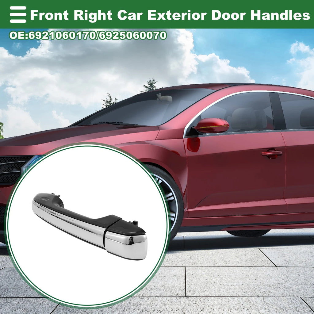 Front Right Exterior Door Handle Replacement for Toyota GX460 (2010–2020)