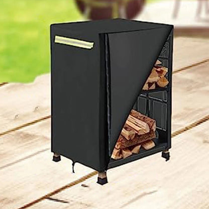 Outdoor Firewood Storage Cover for Small Racks (Dust & Rain Resistant)