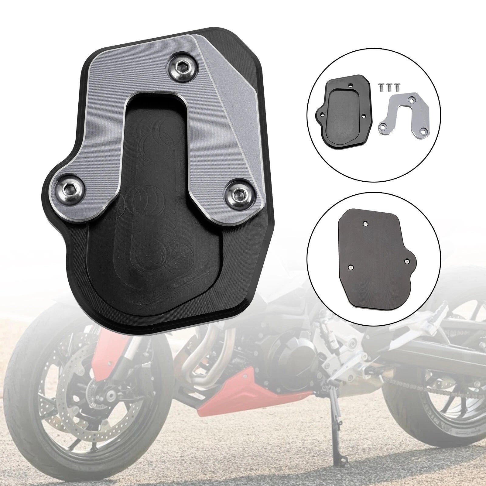 Kickstand Enlarger Pad for BMW F900R F900 R (2020)