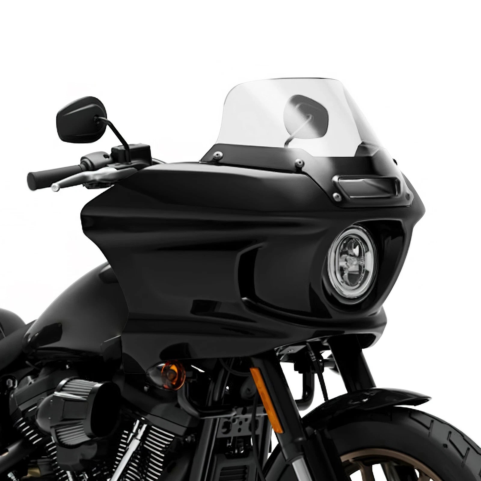 Headlight Fairing Windshield Bracket for Harley Low Rider ST (2022–2025)