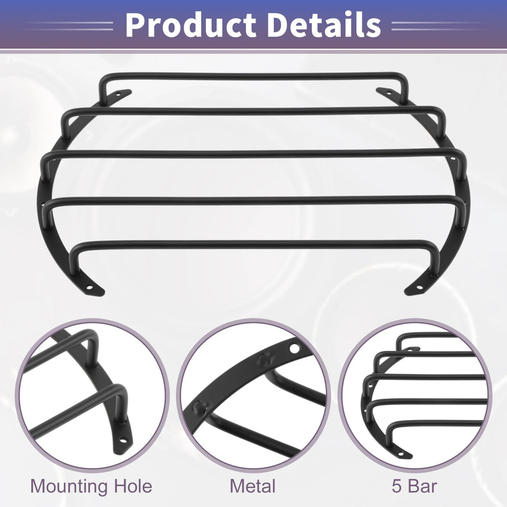 Universal 12" Speaker Grill Covers for 12" Speakers (1pc) - Black