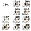 Set of 10 Carburetor Repair Kits for Walbro WA WT Series (K10-WAT)