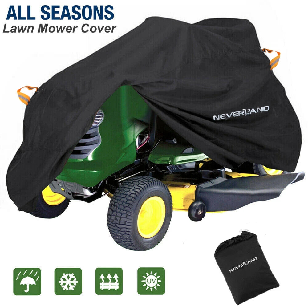 57'' Universal Waterproof Lawn Mower Tractor Cover UV Protector
