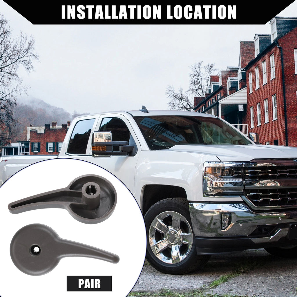 Seat Recliner Handle Lever Set Left Right for Chevy Silverado GMC (2014–2020)