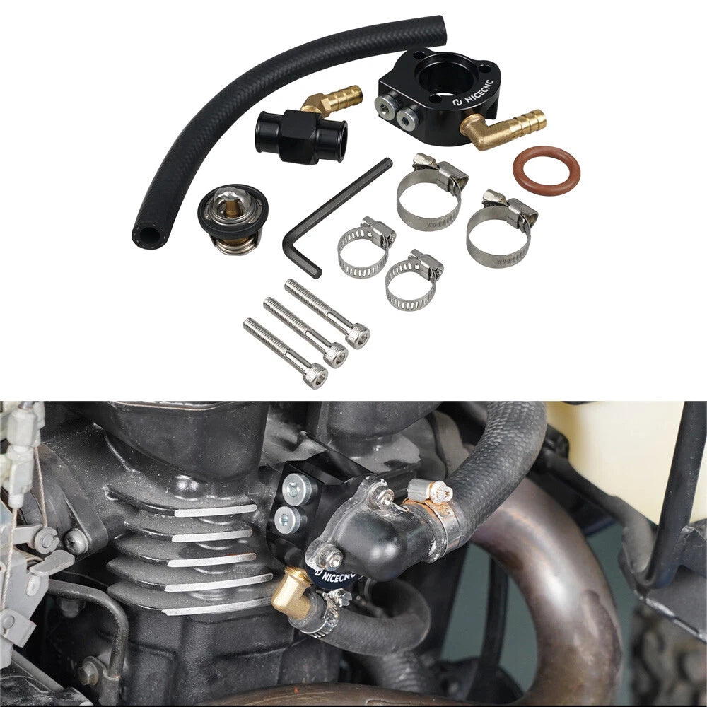 Anodized Thermostat Kit for Kawasaki KLR650 (1987–2024)