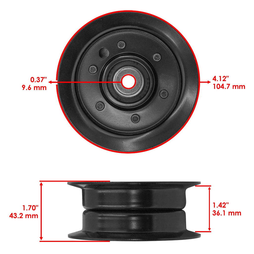 Deck Pulley Replacement for Toro 71240 71241 71243 71252 (38–44 inch)