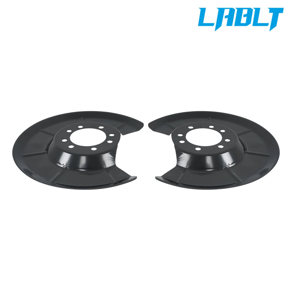 Pair Rear Brake Dust Shields for Mazda 3 (2004–2015)