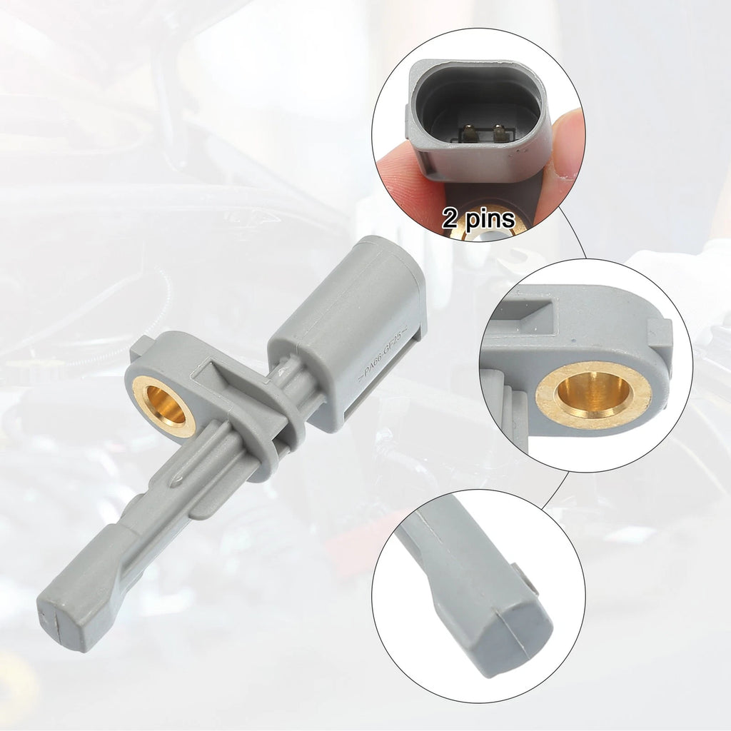 2X Rear ABS Sensor for Audi A3 (2012–2016) No.WHT003864