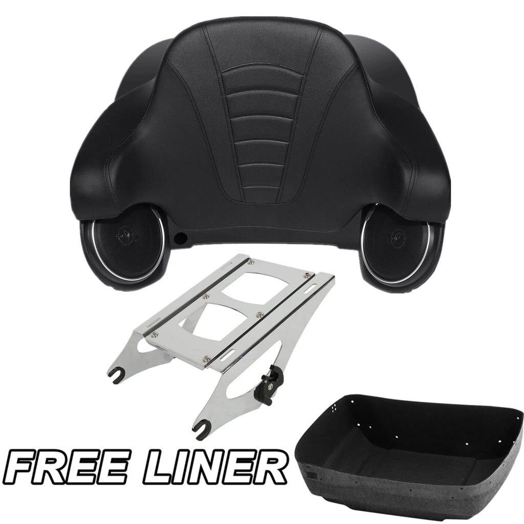 Trunk Speaker Mount Rack Pad for Harley Touring Electra Glide (2014–2023)