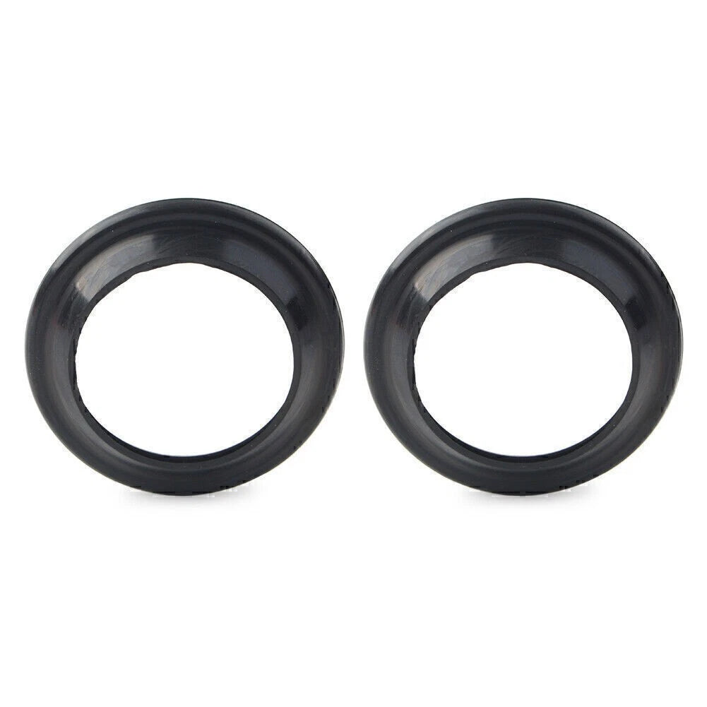 2X Front Fork Damper Shock Absorber Dust Seals for Motorcycle (37X50MM)