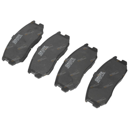 Set of 4 Bosch Front Disc Brake Pads for Mitsubishi Mirage CE (1996–2003)