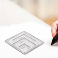 Coordinate Ruler for Geographical Learning Applications (7cm)