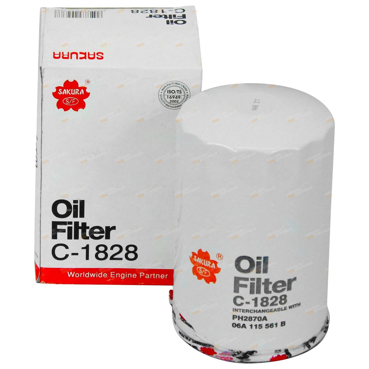 Sakura Oil Filter for Volkswagen Beetle Bora Caddy Golf (1995–2010)