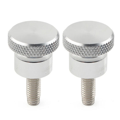 2X Tool Seat Bolt Short Screw for Scrambler 865 (2006–2015) & Thruxton 865 (2004–2015) Silver