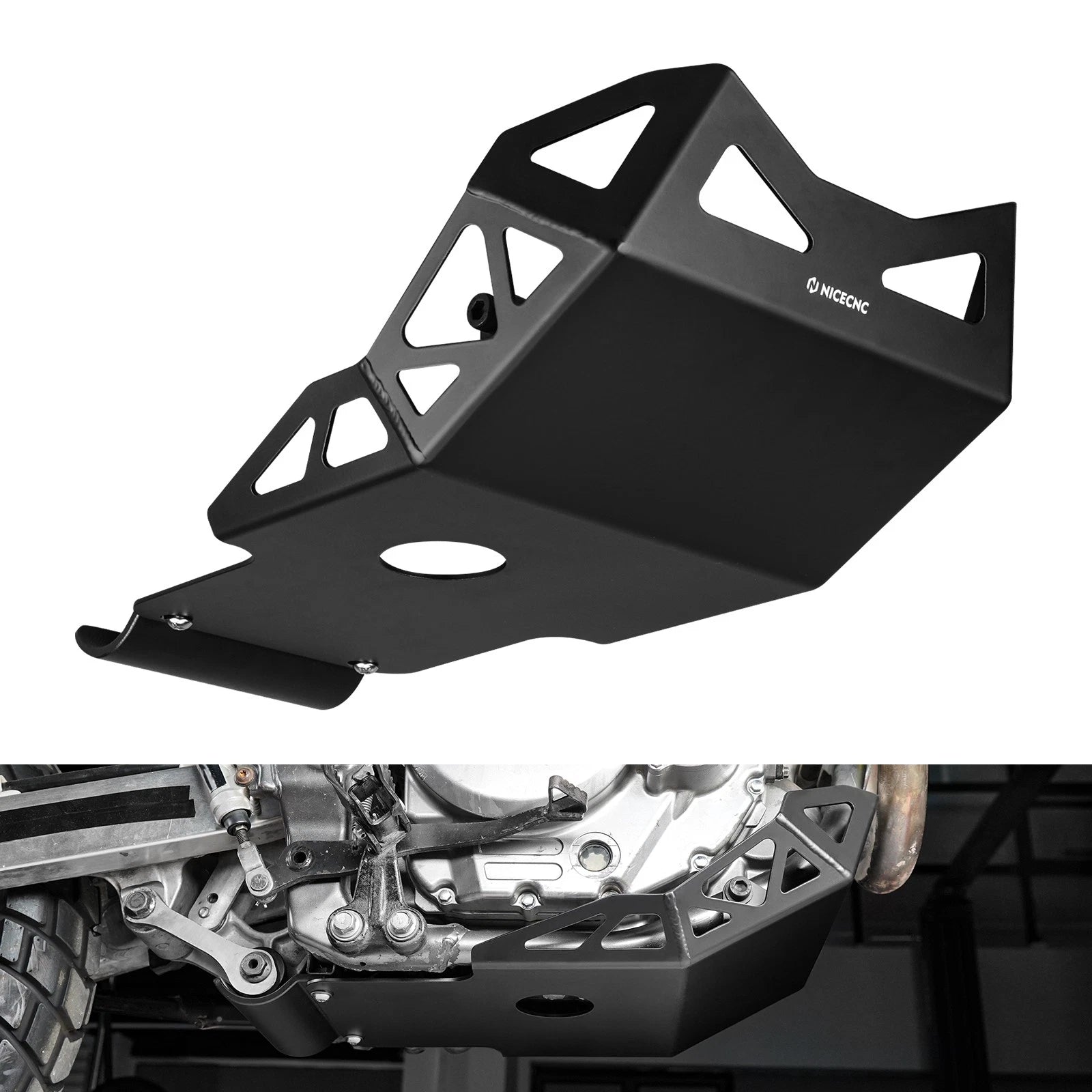 Skid Plate Engine Protector Guard Kit for Suzuki DR650 (1996–2025)