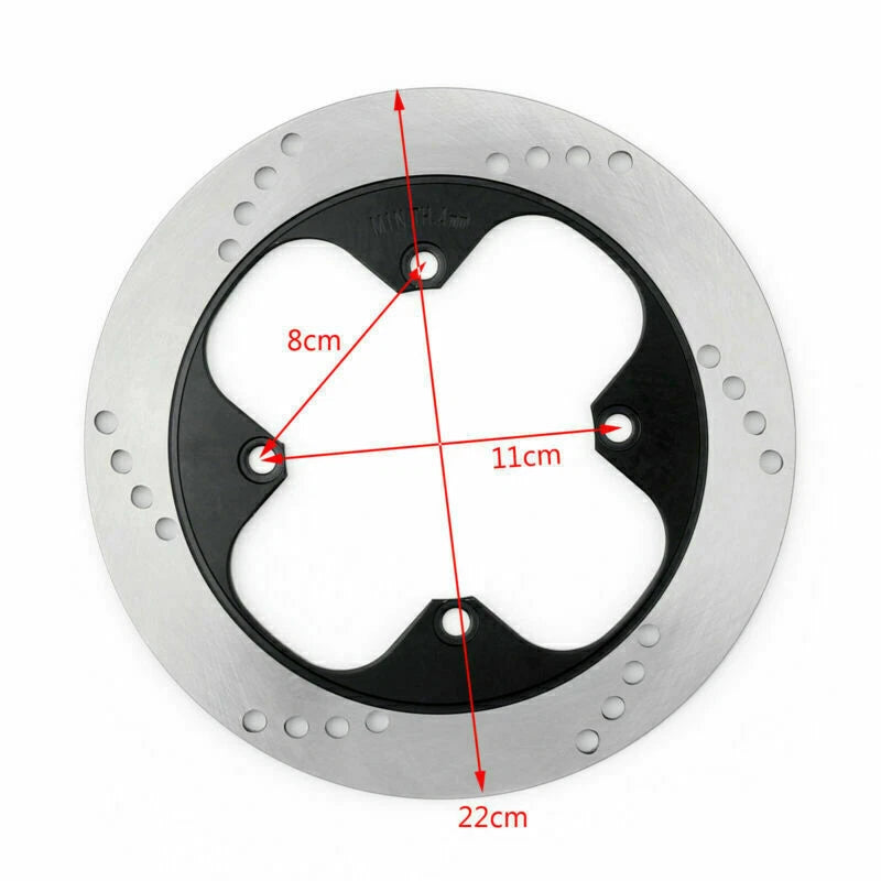 Rear Brake Disc Rotor for Honda NSR250 MC28 (1994–1996), VFR400 NC30 (1989–1992), RVF400 NC35
