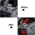 Steering Wheel Shift Paddle Extensions for Audi S3 S5 S6 RS3 RS4 RS6 RS7
