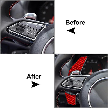 Steering Wheel Shift Paddle Extensions for Audi S3 S5 S6 RS3 RS4 RS6 RS7