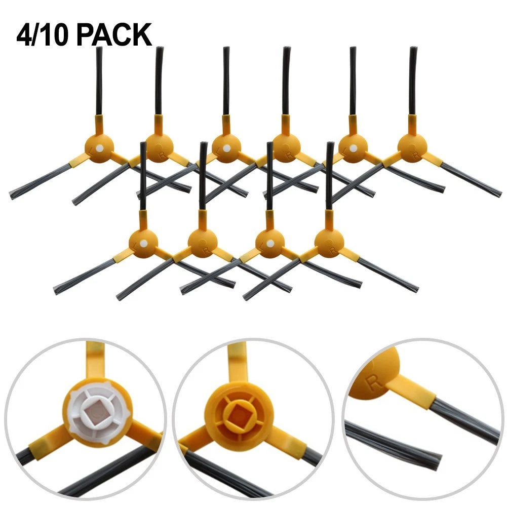 Set of 4 Side Brushes for Tesvor S8 Pro, Redroad R10, Bobsweep Dustin