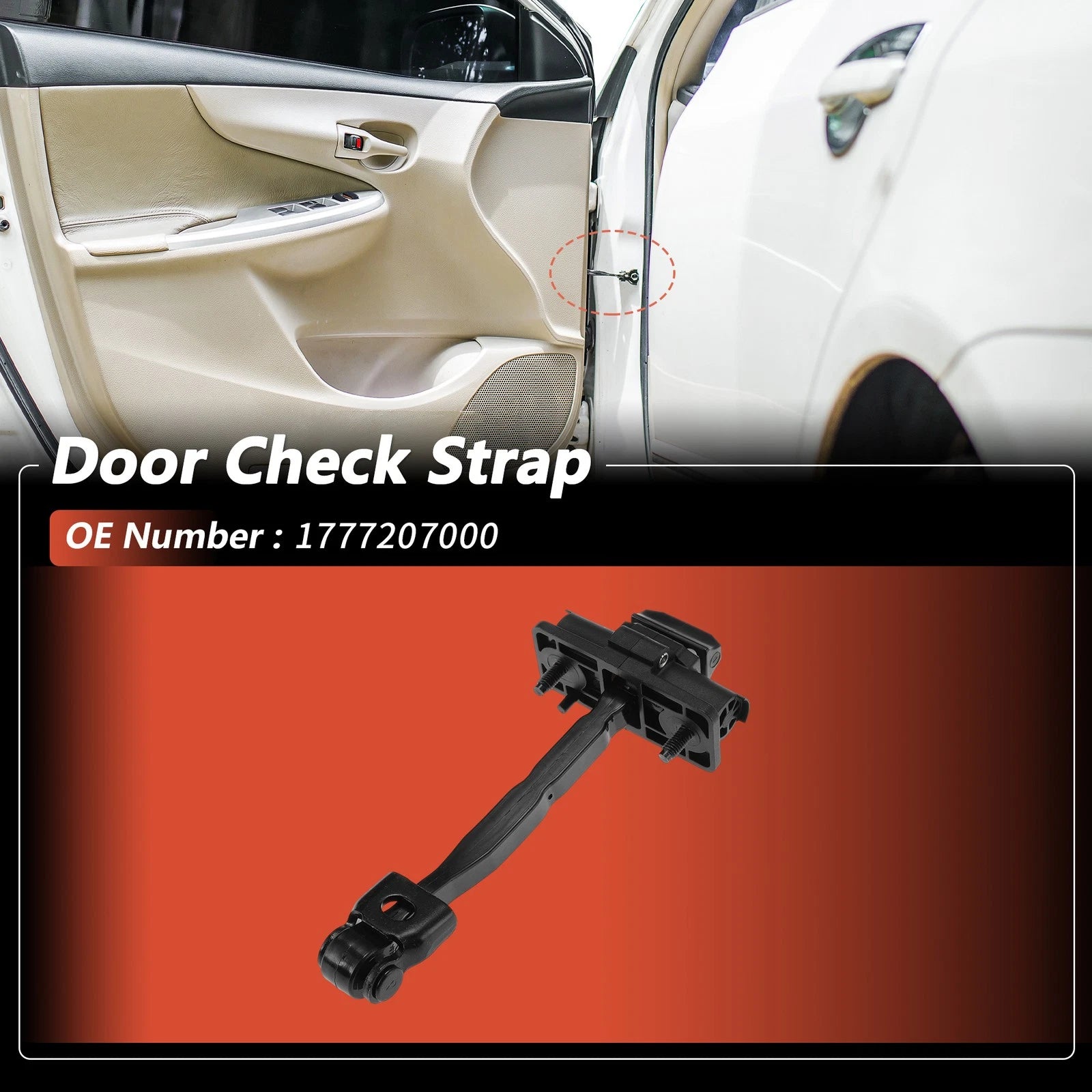 Front Door Check Strap Replacement for Mercedes-Benz A-Class (2018–2025)