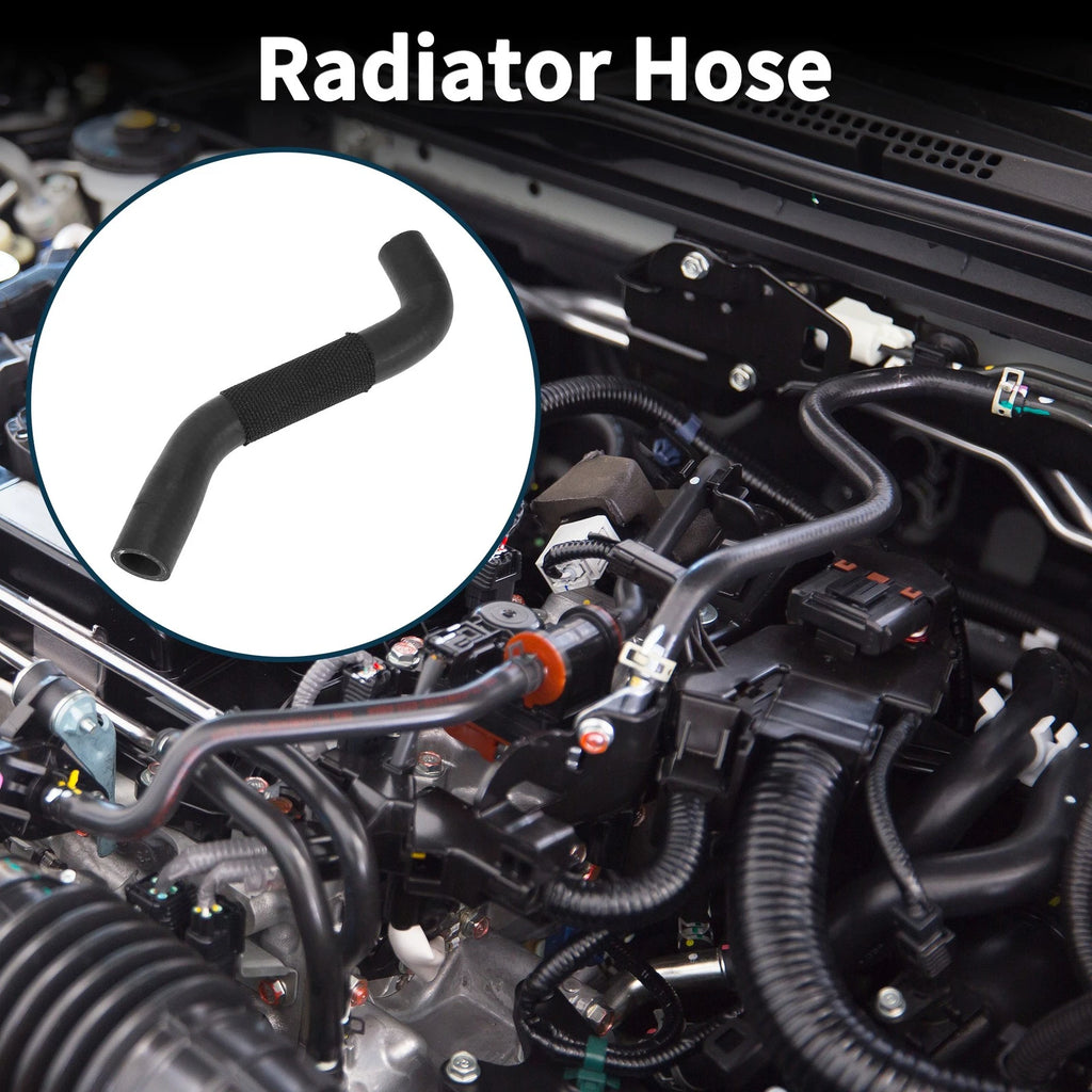 Radiator Hose Coolant Pipe Replacement for Audi A6L 2006–2010 Rubber Black