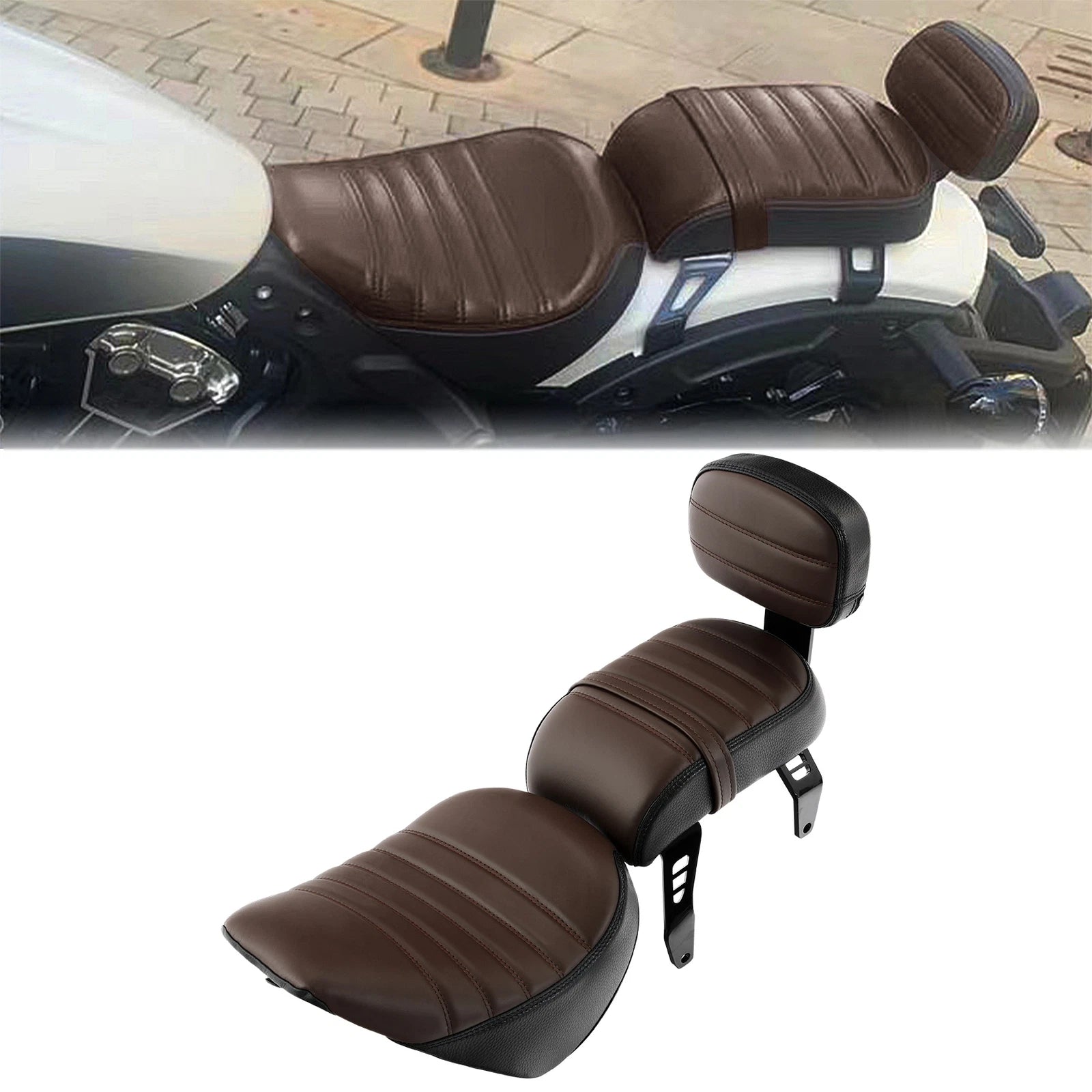Seat Backrest Pad for Indian Scout (2022–2024)