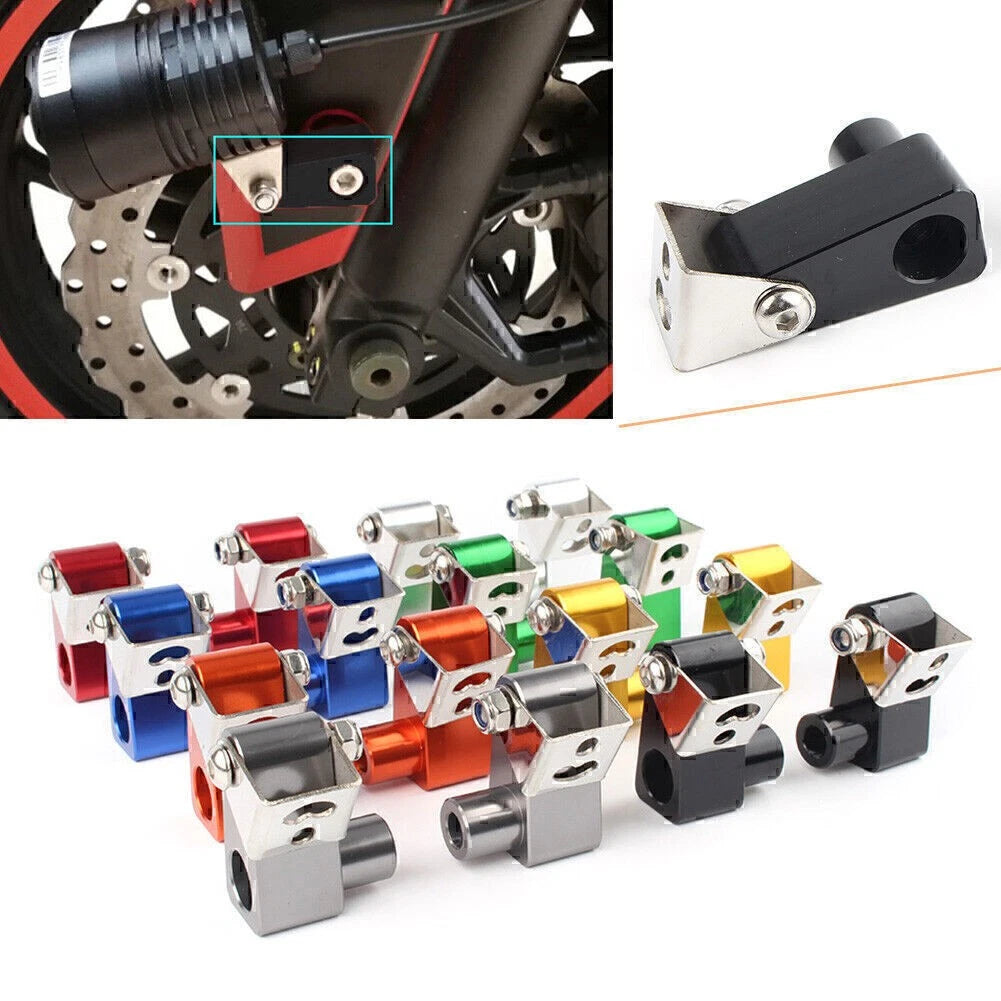 Fog Light Bracket for Motorcycle Modification Support Holder Metal Alloy