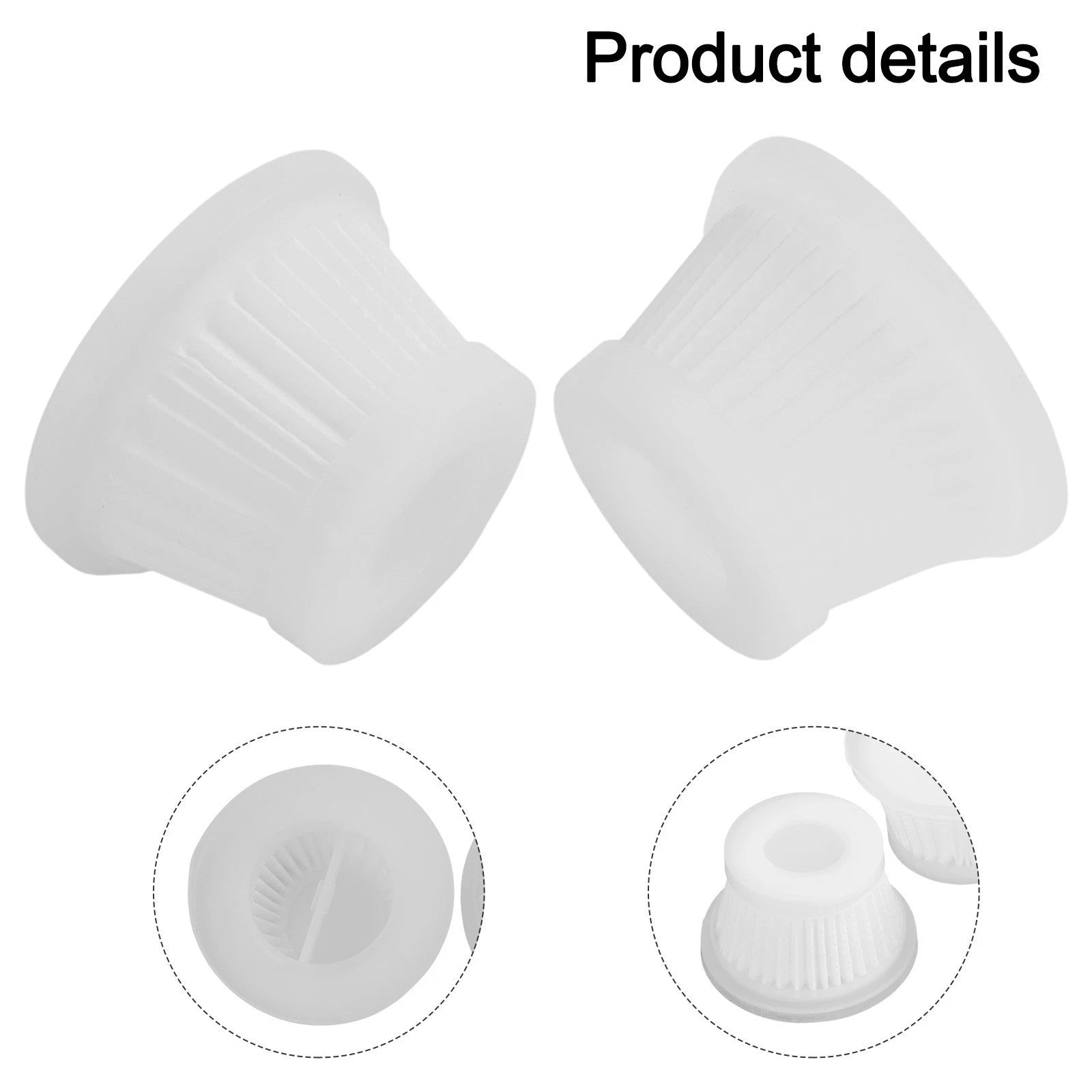 10 Replacement Filters for Brigii Vacuums