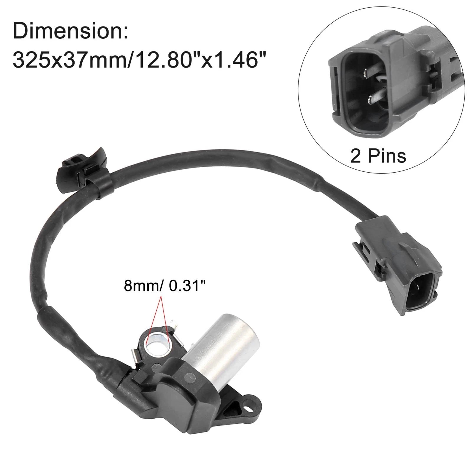 Crankshaft Position Sensor OEM Replacement for Toyota Camry Celica Solara RAV4 (2002–2006)