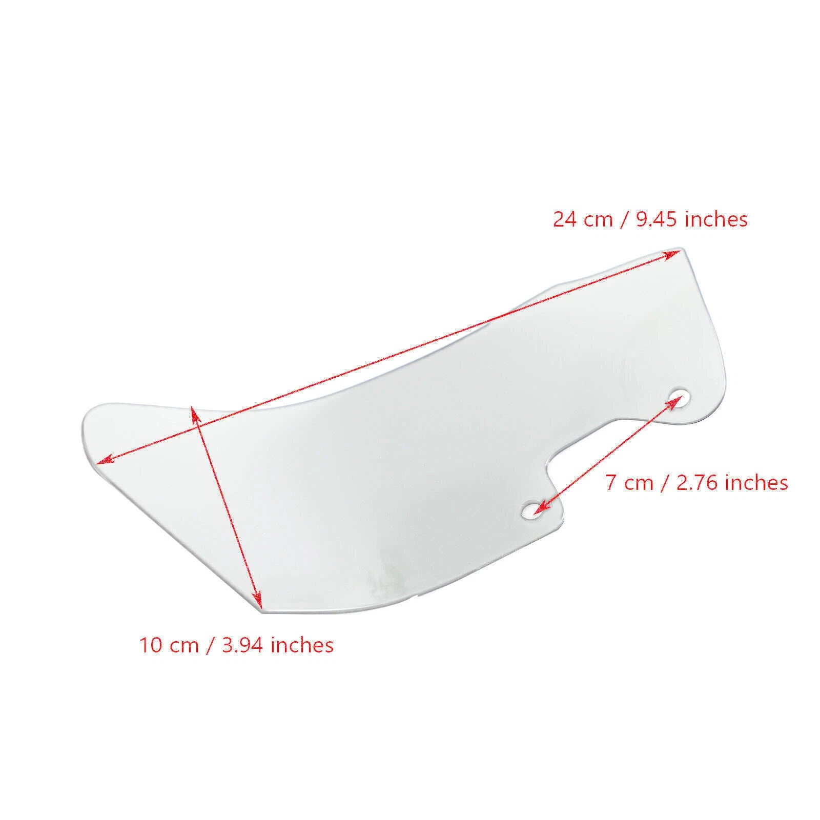 Windshield Plate Side Panels for BMW R1200GS R1200 ADV (2006–2013) T9