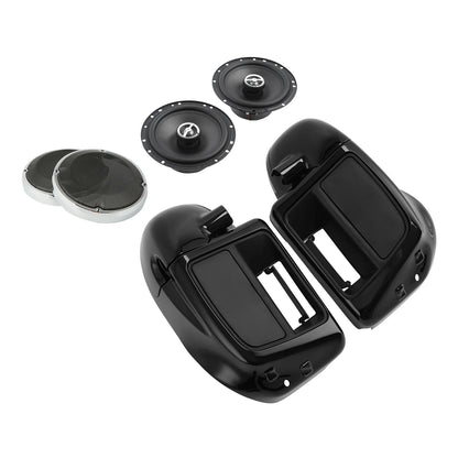 Lower vented leg fairing with 6.5" speakers & grills for Harley Touring (2014–2024)
