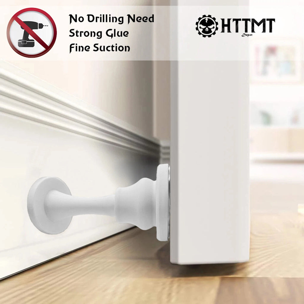Silicone Door Stopper for Universal Use (Free Self Adhesive)