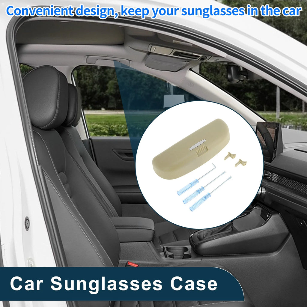 Car Sunglasses Case Eyeglasses Holder Storage for Audi Q3 (2013–2021)