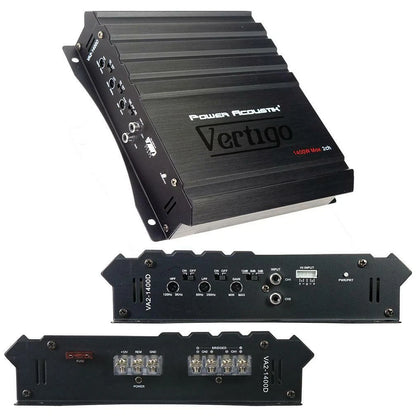 Power Acoustik VA21400D Vertigo Series Amplifier for Universal Use (1400W)