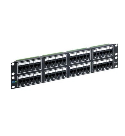 48-Port Cat 6 Patch Panel for Icc ICMPP04860 (Rms)