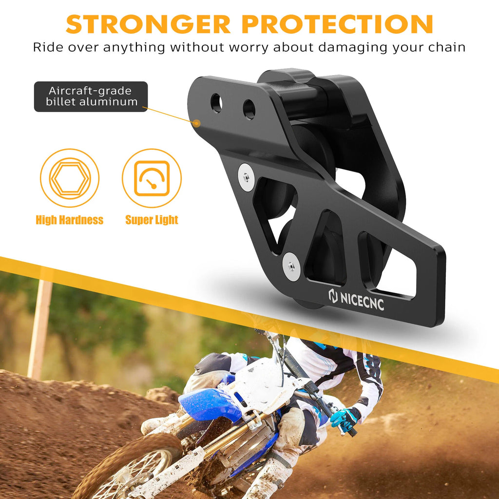 NICECNC Billet Rear Chain Guide Guard for Yamaha YZ85 (2003–2018)
