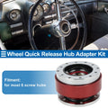 Steering Wheel Quick Release Hub Adapter for Universal 12 Hole Wheels
