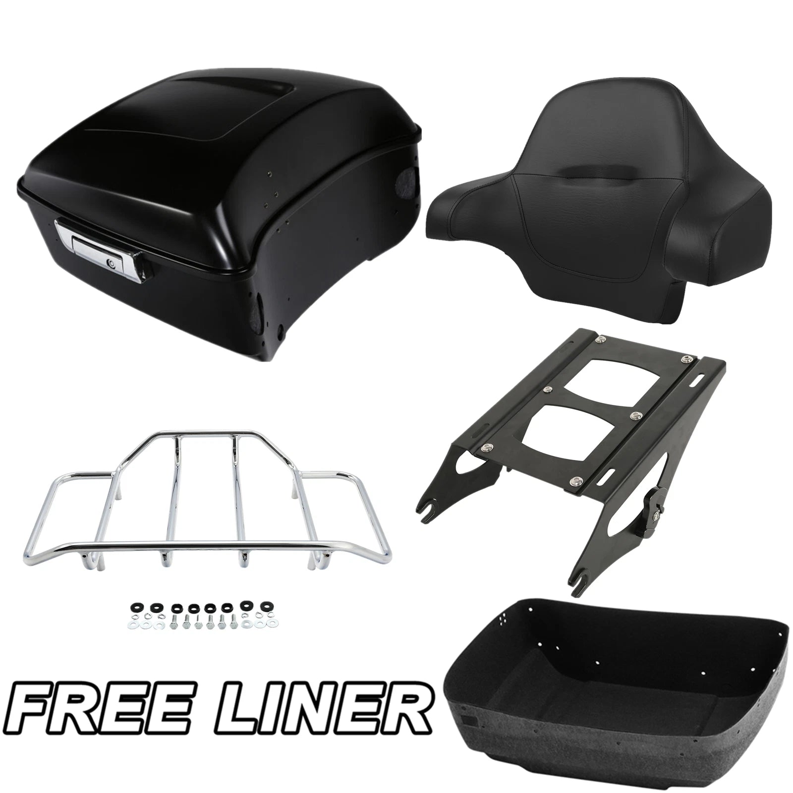 Trunk Pad Mount Rack for Harley Electra Glide (2014–Present)