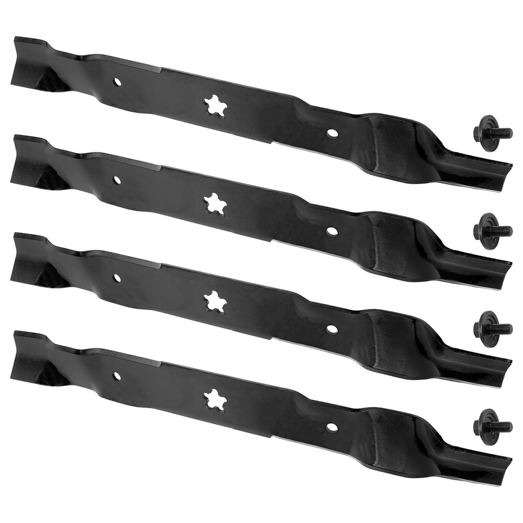 38 in Deck Blades and Bolt Replacement for Husqvarna Dixon Poulan (2011–2018)