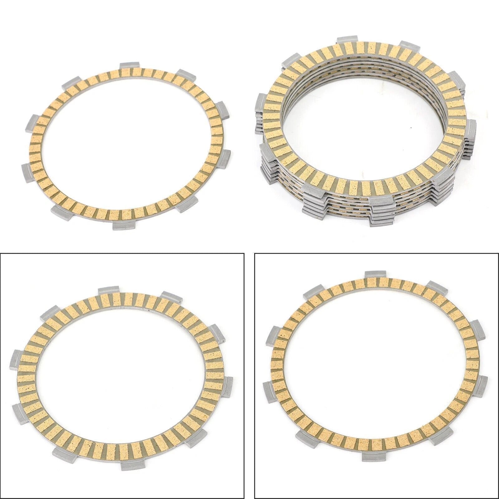 Clutch Friction Plate Kit for Honda CBF CBR 600 RR VFR800 CBR900 GSR400 (T9)