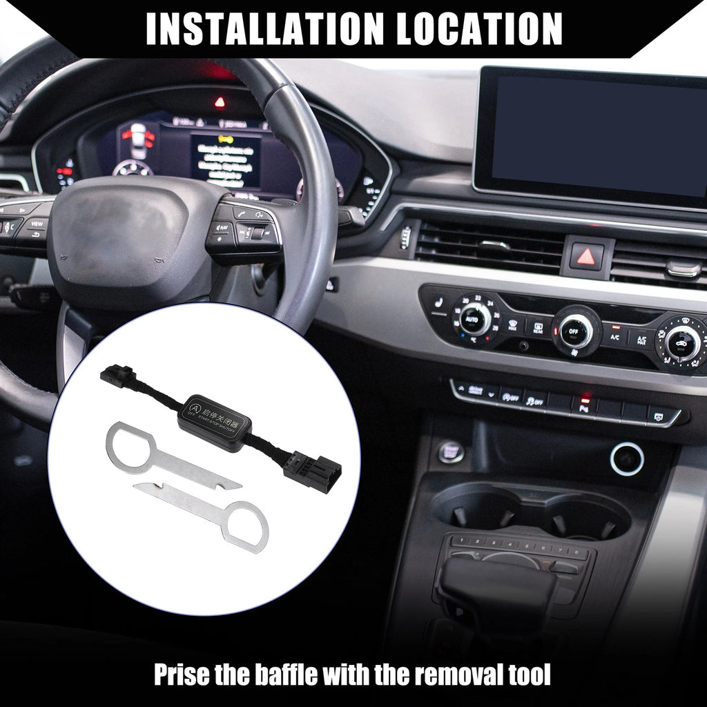 Auto Start Stop A Off Cable Replacement for Audi A4 A5 Q5 S4 (2009–2020)