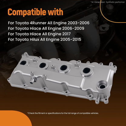 Engine Valve Cover for Toyota Hiace (2017) 1121030110, Mounting Hardware