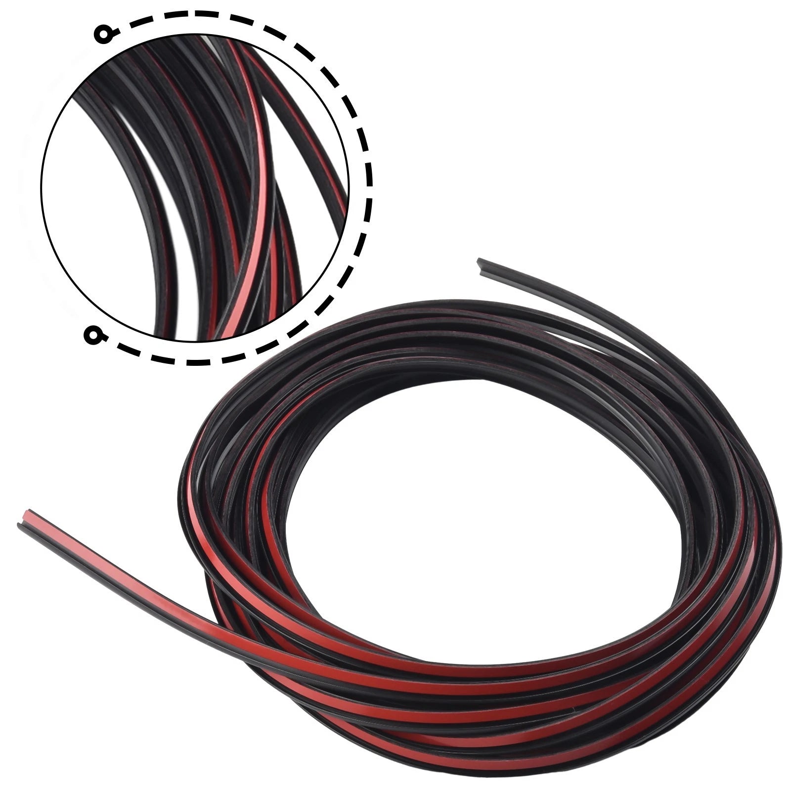 Bumper Sealing Strip for Vehicle Front Rear Bumper (5 Meter)