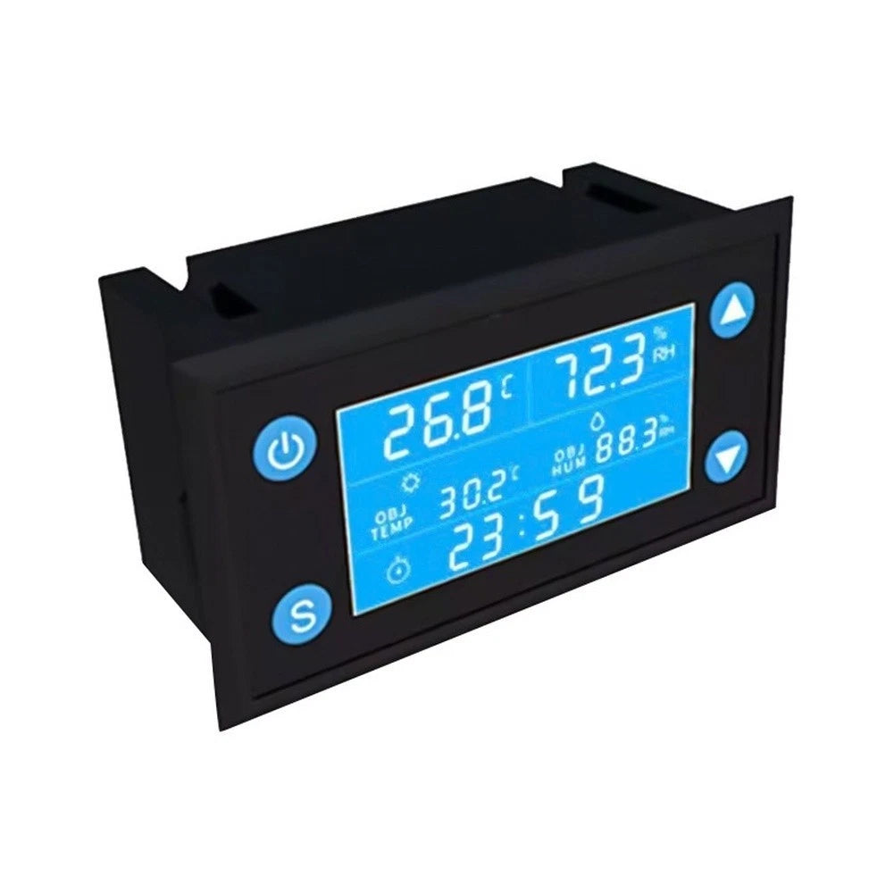 Temperature Humidity Controller for Aquarium with LCD Display