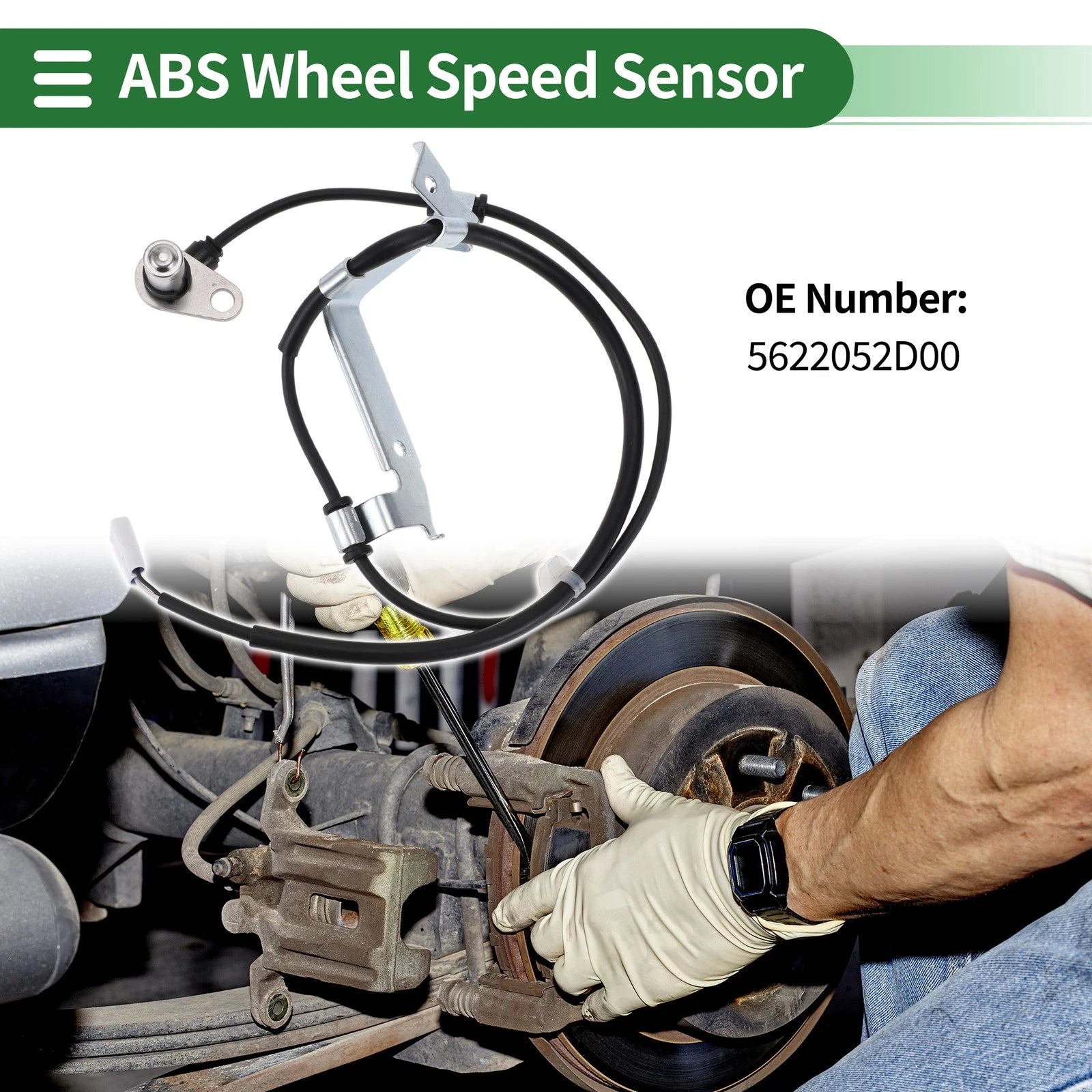 ABS Wheel Speed Sensor No. 5622052D00 for Suzuki Grand Vitara (2006–2014)