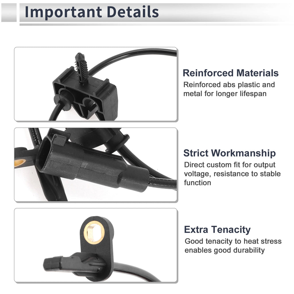 ABS Wheel Speed Sensor for Cadillac SRX (2012–2016)