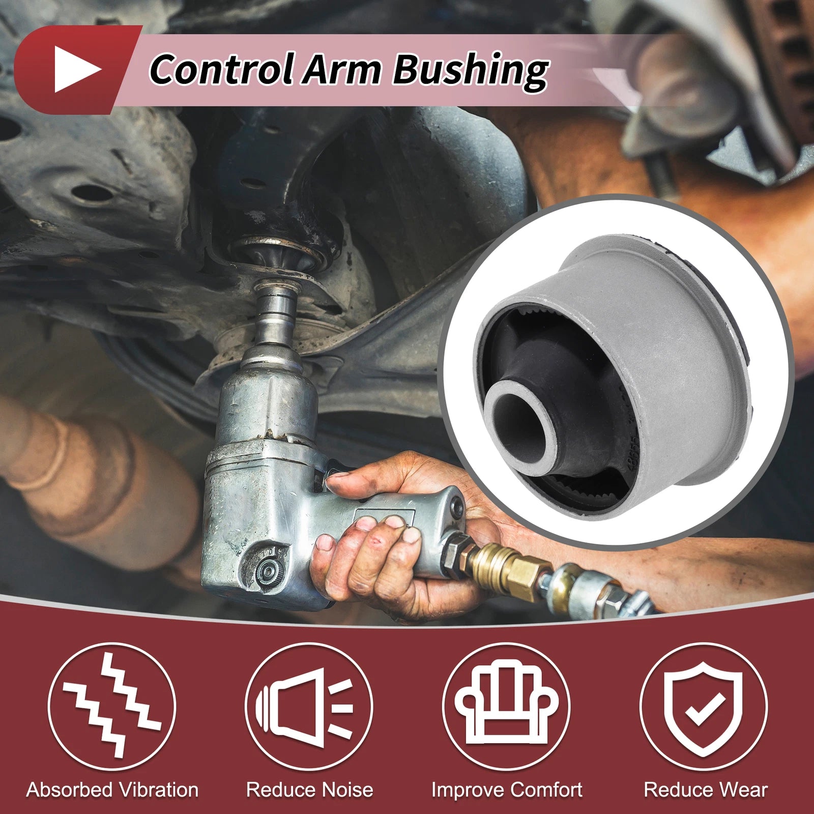 Front Lower Control Arm Bushing Replacement for Lexus GS 300 430 (2006–2015)