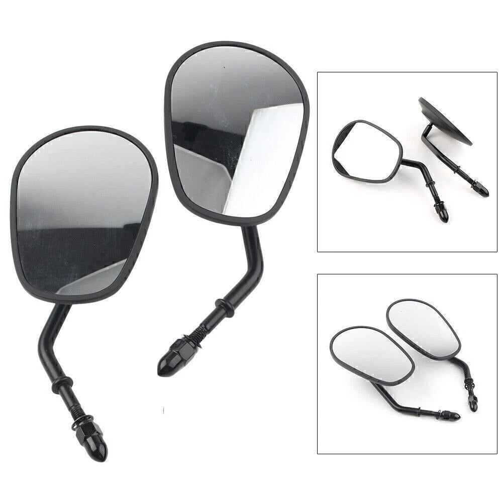 2X Rear View Side Mirrors for Harley Electra Glide (1990–2014)